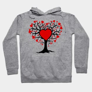 The heart tree is lovable Hoodie